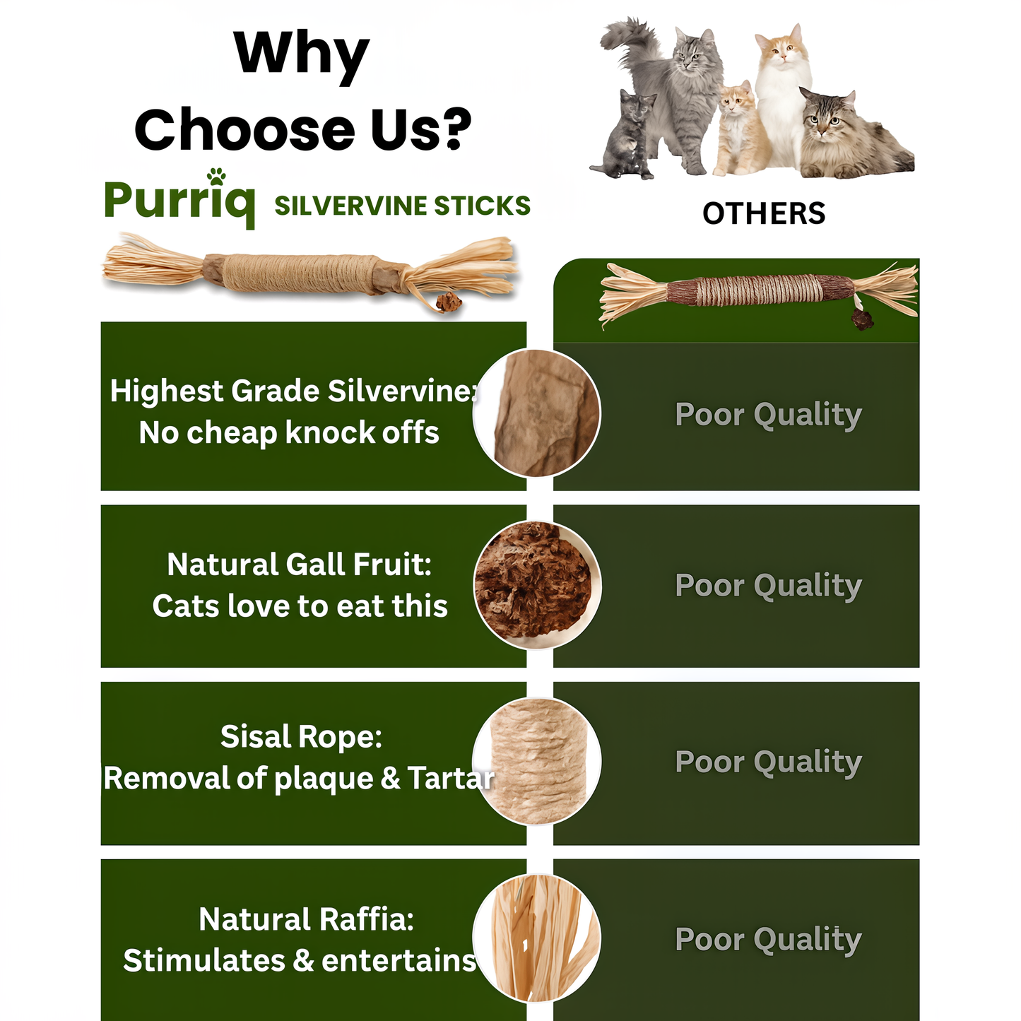 Puro Natural Dental Sticks