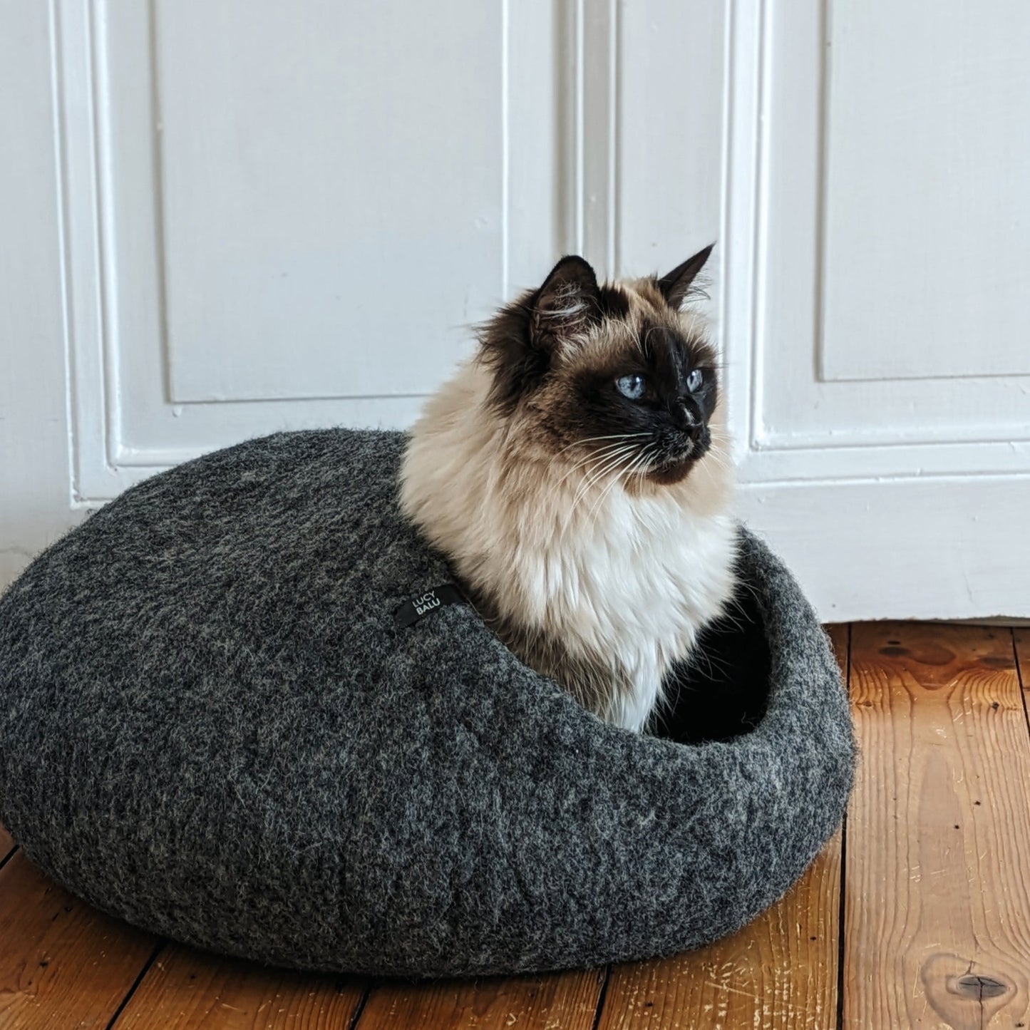 PEBBLE Katzenhöhle aus Filz